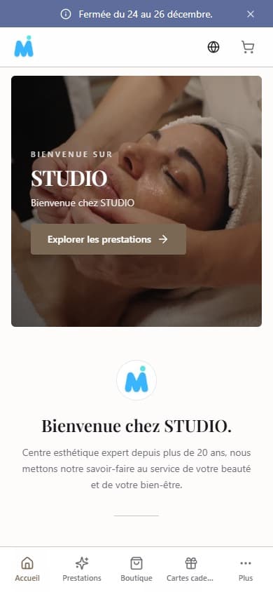 STUDIO — Sur mobile